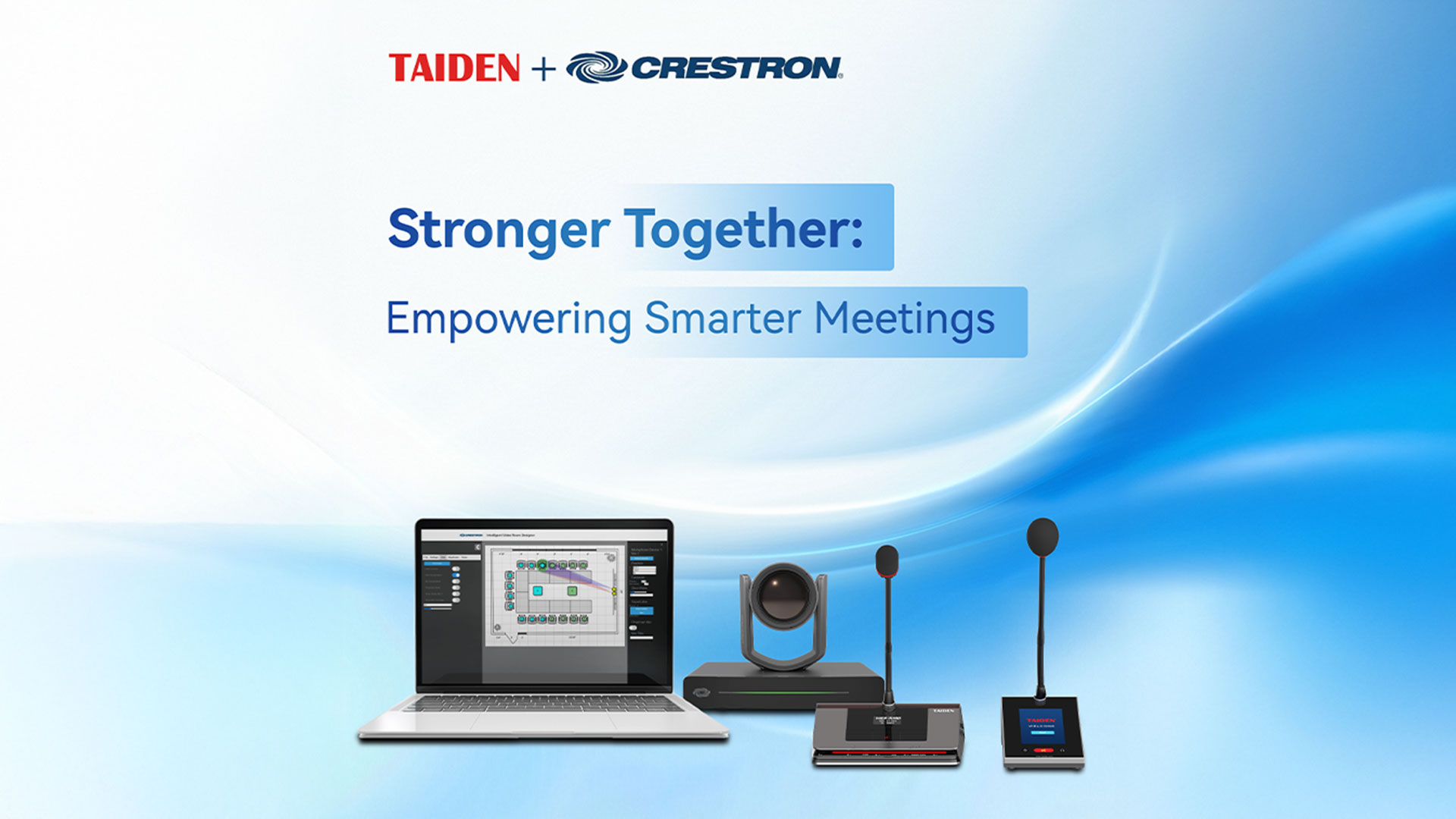 Partnership TAIDEN Crestron
